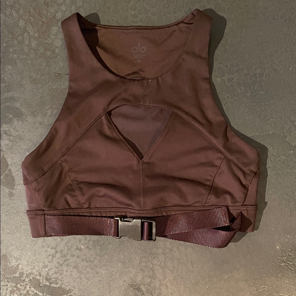 ALO Yoga Brown Tank Top